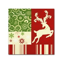 Tina Lavoie védjegye a „gyönyörű karácsonyi ii” vászon művészete