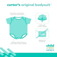 Carter gyermeke, kisfiú bodyuits és nadrágos ruhák, 5 darabos, preemie-hónapok