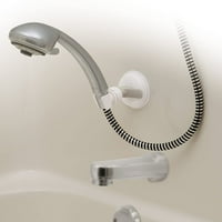 Safe-er-Grip hordozható fürdőszoba tapadókorong kézi zuhanyfej tartó állítható magassággal a kényelem és a biztonság érdekében