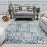 Mason Brooks Lexa NS10A Watertown törzsi Vintage Blue Area Rug, 2'6 8 '