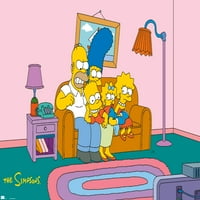 A Simpsons - Couch Wall poszter, 22.375 34