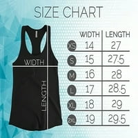 Női Clementine ideális Racerback Tank Top