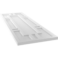 Ekena Millwork 15 W 27 H True Fit PVC Hastings rögzített redőnyök, fehér