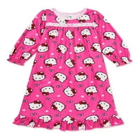 Hello Kitty Toddler Girls 'Nightgown hosszú ujjú