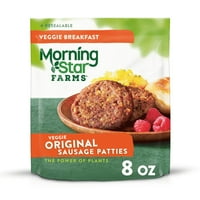 Morningstar Farms vega reggeli eredeti hús nélküli kolbász pogácsák, oz