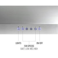 Tengeri motorháztetők szekrény alatt kettős motor extra nagy teljesítményű rozsdamentes acél konyha motorháztető LED -es lámpákkal