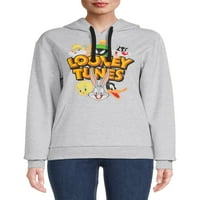 Looney Tunes Junior grafikus nyomtatott kapucnis