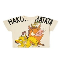 Disney Az oroszlán király lányok Hakuna Matata póló, 4-16.