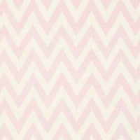 Dhurrie Bentley Chevron Zigzag gyapjú terület szőnyeg, rózsaszín elefántcsont, 6 '6' kerek