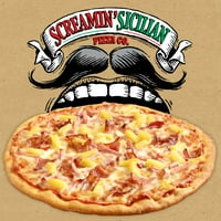 Screamin 'szicíliai eredeti duzzadt hawaii fagyasztott pizza, 22. Oz