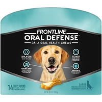 Frontline orális védelmi fogászati ​​rágások nagy kutyák, rágók számára
