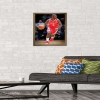 Trends International NBA Houston Rockets - Chris Paul Wall poszter 16.5 24.25 .75 Bronz keretes változat