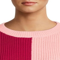 Heart n Crush Női osztott színblokkú pulóver