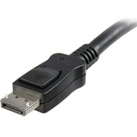 StarTech.com DISPLPORT10L DisplayPort kábel-ft-reteszekkel-4K DisplayPort-DisplayPort kábel - DP kábel-DisplayPort 1. Kábel