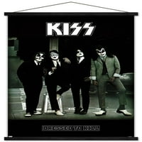 Kiss-Dress To Kill fali poszter fa mágneses kerettel, 22.375 34