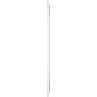 Ekena Millwork 12 W 76 H True Fit PVC Horizontális Slat Modern Style rögzített redőnyök, fehér