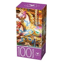 100 darabból álló körhinta puzzle