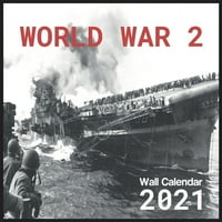 Világháború fali naptár - Méret Hónap fényes kivitel