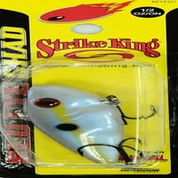 Sztrájk király vörös szem Shad 1 2oz Chartreuse Shad nehéz csali csalit