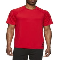 Reebok férfi és nagy férfi időtartamú Rövid ujjú Performance Training Top, akár 5XL