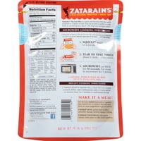 Zatarain piszkos rizs nagy könnyű hő és tálalás rizs, 8. oz