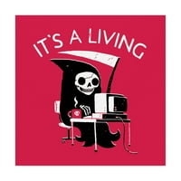 Képzőművészet „It A Living” vászon művészete, Michael Buxton
