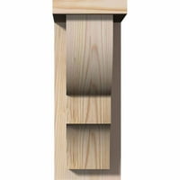 1 2 W 10 D 14 H Ridgewood Smooth Corbel W hátlap, Douglas FIR