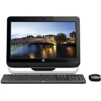 Restaurált HP Black Omni 120-1123W All-in-One asztal AMD kettősmagos E-gyorsított processzorral, 4 GB-os memória, 20 monitor,