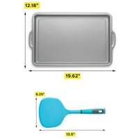 Ízletes 17 11 acél nonstick süti lap