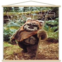 Csillagok háborúja: A Jedi visszatérése-Wicket W. Warrick fali poszter mágneses kerettel, 22.375 34