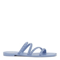 Madden NYC Női Készített Strappy Jelly Slide Sandals