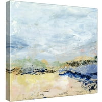 Képek, Coastal Seascape 1, 20x20, dekoratív vászon fali művészet