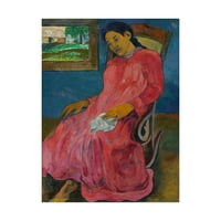 A Gauguin „Melancholy” vászon művészete