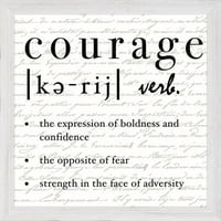 Élő bátorság definíció fehér, fali művészet