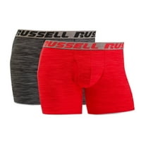 Russell Men's FreshForce Boxer rövidnadrág, 2-Pack