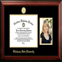 Oklahoma State Cowboys 11W 8,5h Spirit Graduate Diploma keret és litográfia