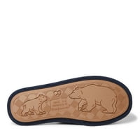 Dearfoams Unise Carson Grand Bear Plippers