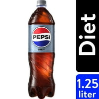 Diet Pepsi Cola Soda Pop, 1. liter palack