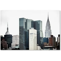 Védjegy Képzőművészet New York Architecture Canvas Art készítette: Philippe Hugonnard