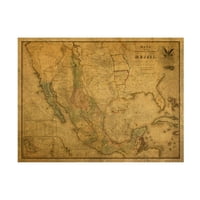 Red Atlas Designs 'Mexico 1847' Canvas Art