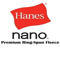 Hanes férfi Nano Premium puha könnyű gyapjú Teljes cipzáras motorháztető