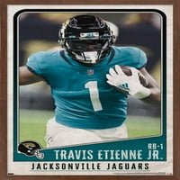 Jacksonville Jaguars-Travis Etienne Jr. Fali Poszter, 22.375 34 Keretes