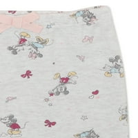 Disney Baby Wishes + Dreams Minnie Mouse Baby Boys and Girls Unise Haza szettet, 3 darab, méret 0 hónap