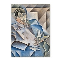 Védjegy Szépművészet „Pablo Picasso portréja” vászon művészete: Juan Gris