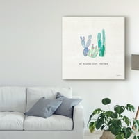 Védjegy Képzőművészet 'Bohemian Cactus VI' vászon művészete: Mary Urban