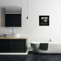 A Stupell Industries Mosson szépen kérem a fürdőszobát, a fekete fehér, a 30 éves, a Jaxn Blvd tervezését