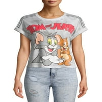 Tom és Jerry Juniors fényvisszaverő grafikus pólója