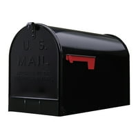 Gibraltári postafiókok Stanley Extra nagy, acél, Post Mount postafiók, Fekete, ST200B00