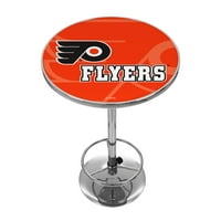 Chrome Pub Table - Vízjel - Philadelphia Flyers