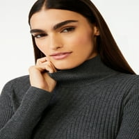 Szabad összeszerelés A nők átlós öltéses pulóvere